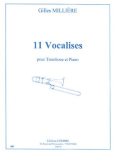 MILLIERE G.-Vocalises (11) per Trombone e Pianoforte