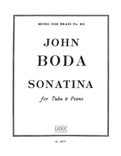 BODA J.-Sonatina per tuba e pianoforte