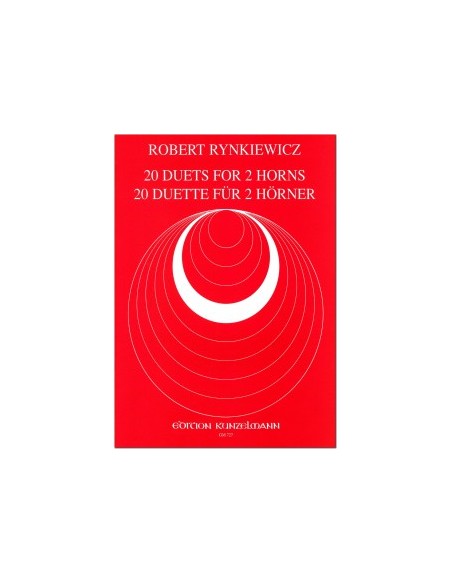 RYNKIEWICZ R.-Duette (20) für 2 Hörner