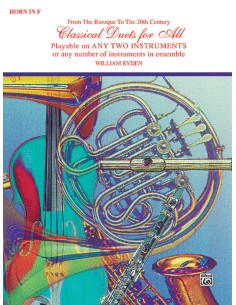 RYDEN W.-Classical Duets for All para 2 Trompas