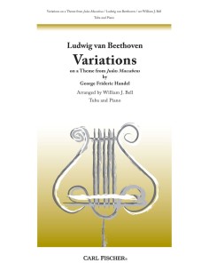 BEETHOVEN L.V.-Variaciones sobre un Tema de "Judas Macabeus" para Tuba y Piano (Bell)