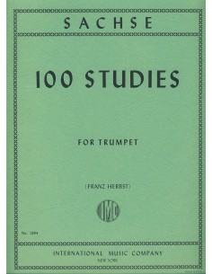 SACHSE E.-Etüden (100) für Trompete (Herbst)