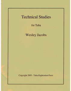 JACOBS W.-Technical Studies para Tuba