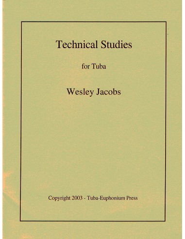 JACOBS W.-Technical Studies para Tuba