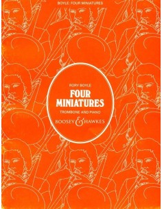 BOYLE R.-Miniature (4) per trombone e pianoforte