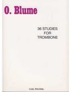 BLUME O.-Studies (36) for Trombone