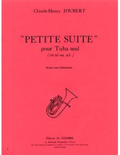 JOUBERT C.H.-Petite Suite for Tuba
