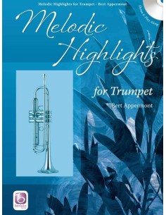 APPERMONT B.-Melodic Highlights para Trompeta (Inc.CD)