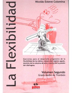 ESTEVE N.-La Flexibility Vol.2 (Medium Degree) for Trombone