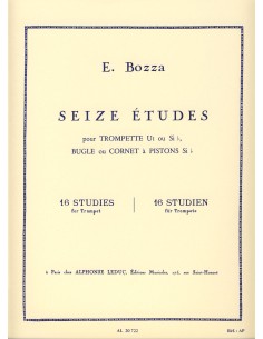 BOZZA E.-Estudios (16) para Trompeta