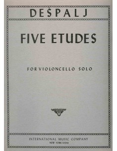DESPALJ V.-Studi (5) per Violoncello