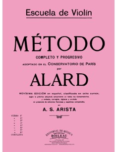 ALARD D.-5° Metodo per Violino