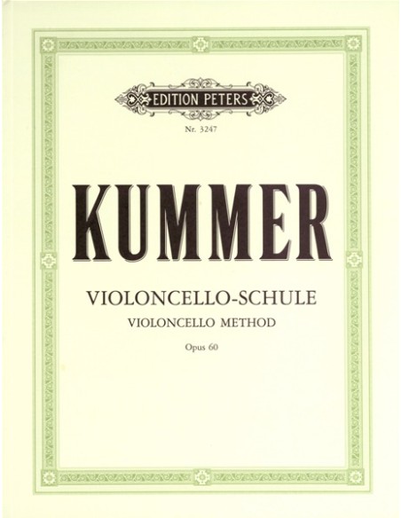 KUMMER K.-Op.60 Method for Cello (Becker)