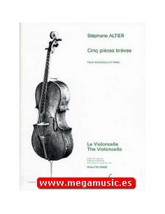 ALTIER S.-Pieces Breves (5) para Violoncello y Piano