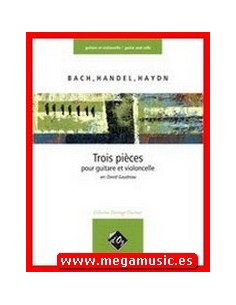 BACH & HAENDEL & HAYDN-Piezas (3) para Violoncello y Guitarra