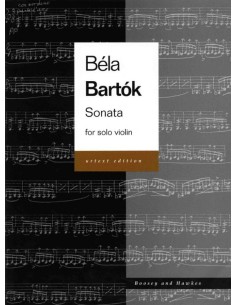 BARTOK B.-Sonata para Violin (Urtext) (P.Bartok)