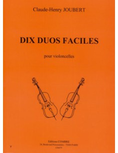 JOUBERT C.H.-Easy Duos (10) for 2 Cellos