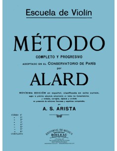 ALARD D.-6° Metodo per Violino