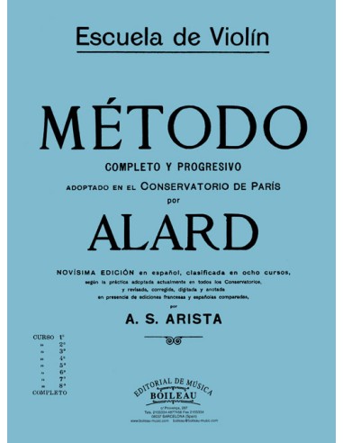ALARD D.-6th Method for Violin
