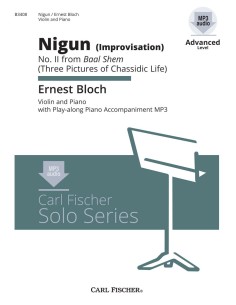 BLOCH E.-Nigun (Improvisacion nº 2 de Baal Shem) para Violin y Piano (Audio Online)