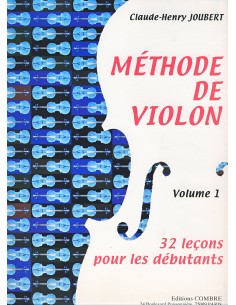 JOUBERT C.H.-Methode Vol.1: 32 leçons débutants para Violin