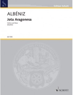 ALBENIZ I.-Jota Aragonesa para Violin y Piano (Dushkin)
