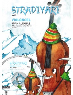 ALFARAS J.-Stradivari Vol.3 (Metodo) para Violonchelo (Inc. CD) (Ed.Catalan)
