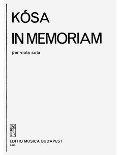 KOSA G.-In Memoriam para Viola