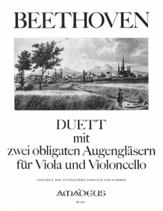 BEETHOVEN L.V.-Duo per viola e violoncello (Beyer/Hess)