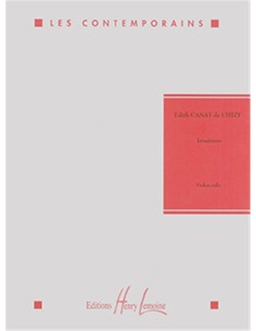 CANAT DE CHIZY E.-Irisations for Violin