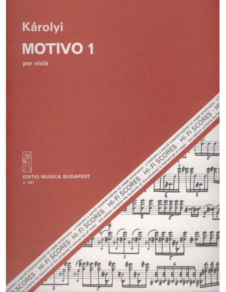 KAROLYI P.-Motiv 1 für Viola
