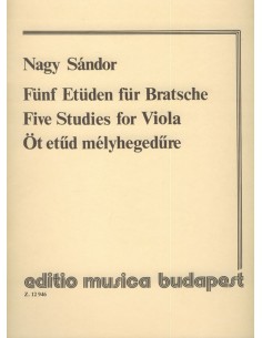 NAGY S.-Estudios (5) para Viola