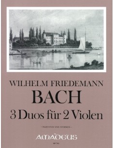 BACH W.F.-Duetti (3) per 2 viole (Morgan)