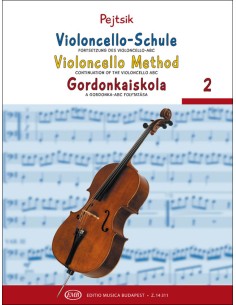 PEJTSIK A.-ABC du Violoncelle Vol.2 (Méthode) pour violoncelle