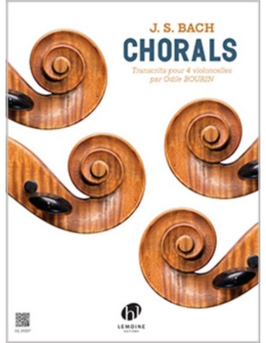 BACH J.S.-Corales para 4 Violoncellos (Bourin)