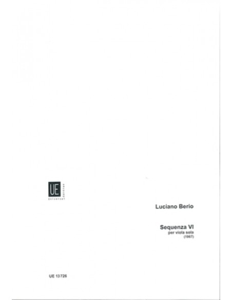 BERIO L.-Sequenza VI para Viola