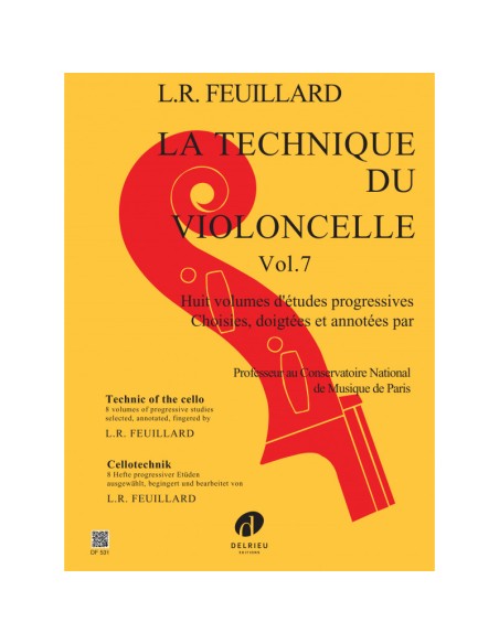 FEUILLARD L.R.-Technik 7º für Violoncello