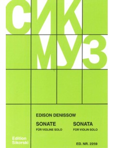 DENISOV E.-Sonata para Violin