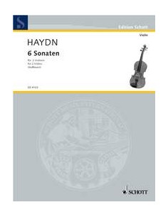 HAYDN J.-Sonates (6) (Hob.VI/G1) pour 2 violons (Hoffmann)