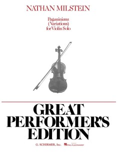 MILSTEIN N.-Paganiana Variations para Violin