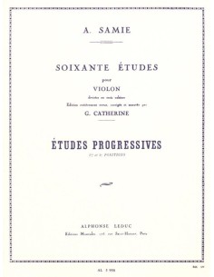 SAMIE A.-Estudios Progresivos (60) Op.32 para Violin (Catherine)
