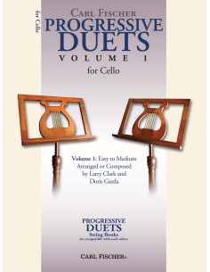 CLARK & GAZDA-Progressive Duets Vol.1 for Cello