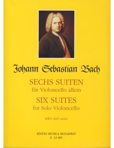 BACH J.S.-Suites (6) para Violoncello solo (Banda)