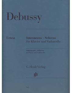 DEBUSSY C.-Intermezzo e Scherzo per violoncello e pianoforte (Urtext)