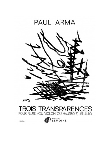 ARMA P.-Transparences (3) para Viola y Flauta