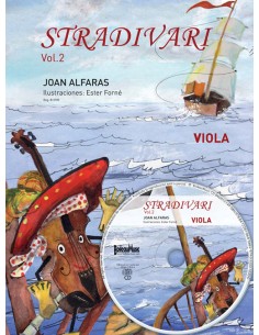 ALFARAS J.-Stradivari Vol.2 (Metodo) para Viola (Inc. CD)