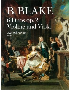 BLAKE B.-Duetti (6) Op.2 per Violino e Viola (Morgan)