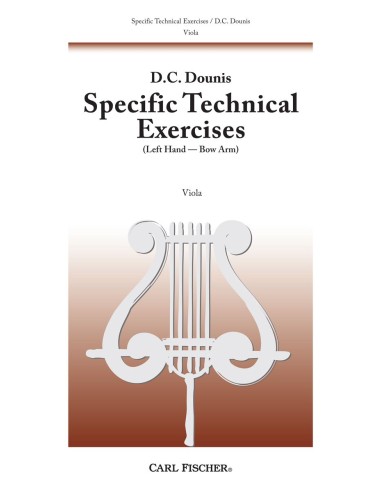DOUNIS D.C.-Specific Technical Exercises for Viola