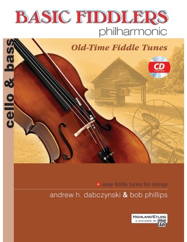 DABCZYNSKI & PHILLIPS-Basic Fiddlers Philharmonic Cello for Cello (Inc.CD)