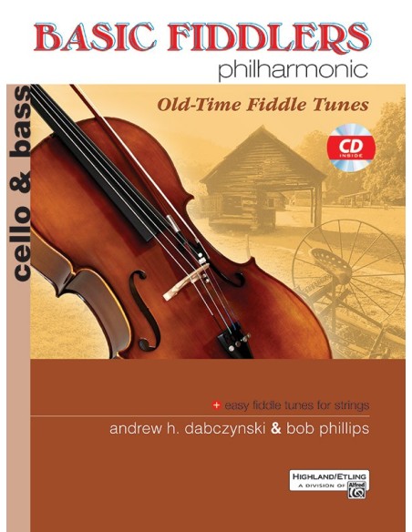 DABCZYNSKI & PHILLIPS-Basic Fiddlers Philharmonique Violoncelle pour violoncelle (Inc.CD)